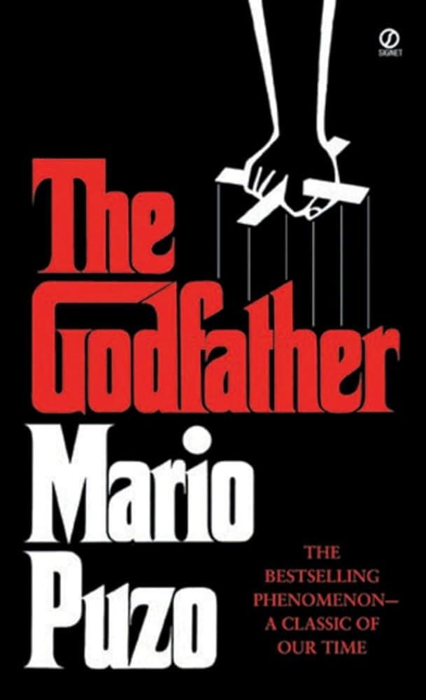 The Godfather by Mario Puzo - Classic novel cover