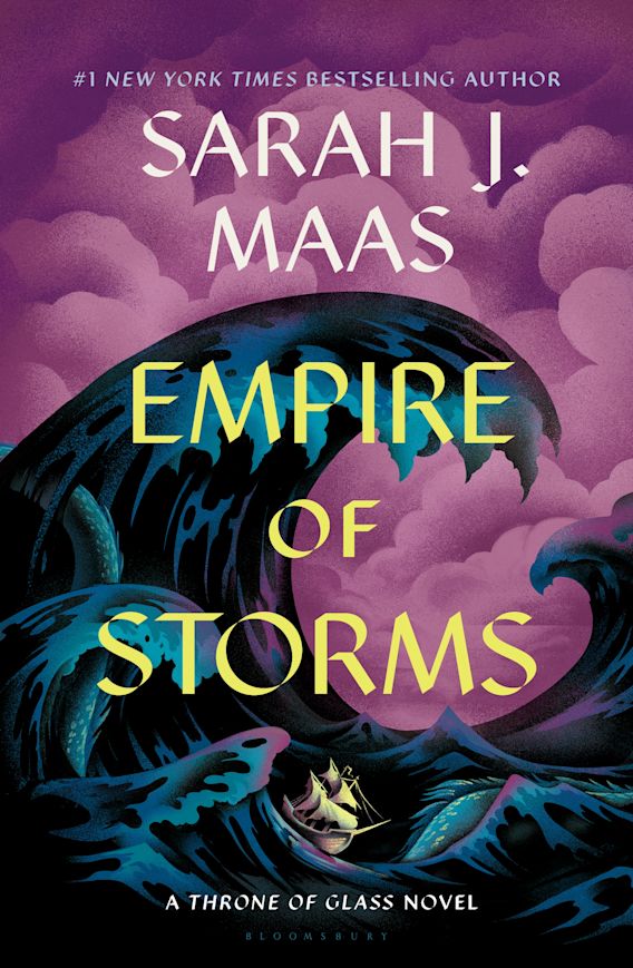 Empire of Storms by Sarah J. Maas - Fantasy novel cover