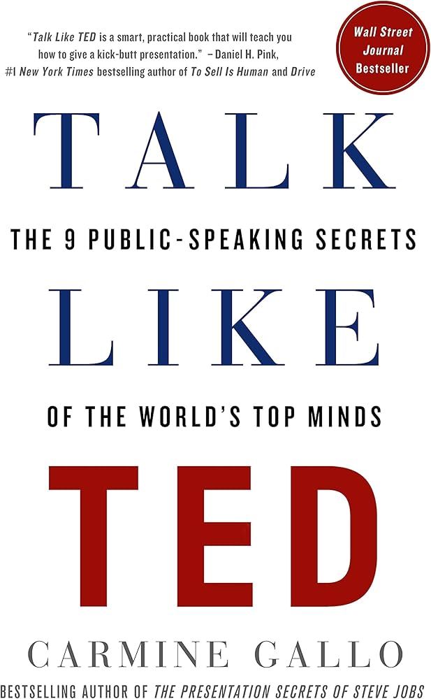 Talk Like TED by Carmine Gallo - Non-fiction book cover