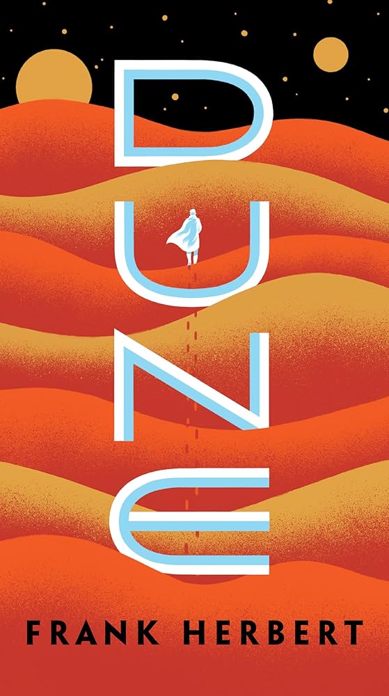 Dune by Frank Herbert - Science fiction novel cover
