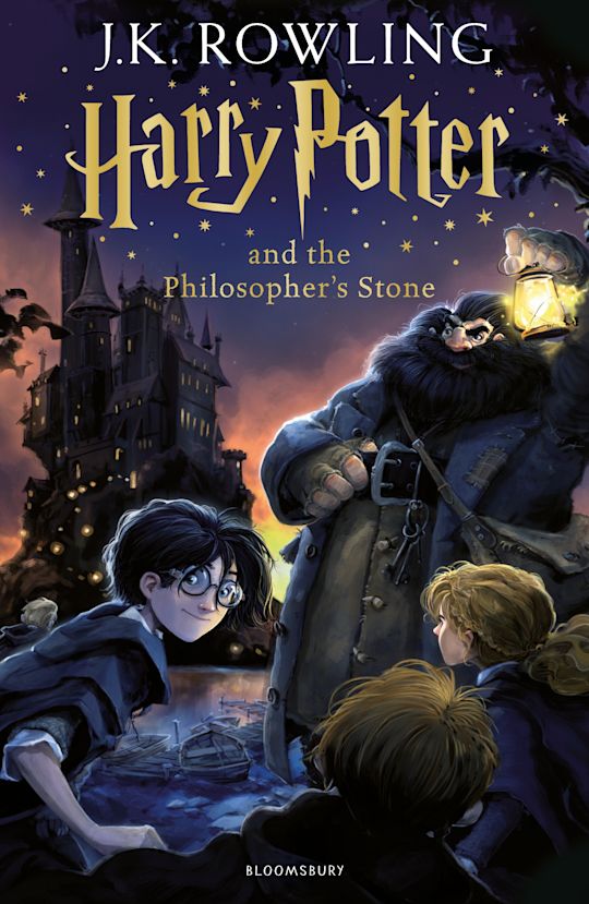Harry Potter and the Philosopher's Stone by J.K. Rowling - Fantasy novel cover