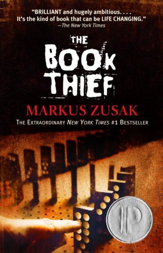 The Book Thief by Markus Zusak - Historical fiction novel cover