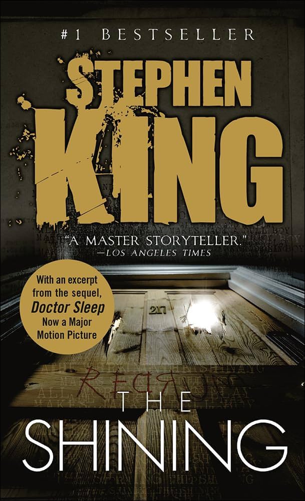 The Shining by Stephen King - Horror novel cover